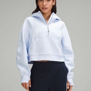 Lululemon Oversized Scuba Cropped Half Zip Size XS/S BNWT Windmill